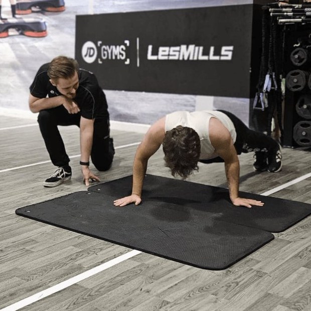 Tyler Hardy, personal trainer