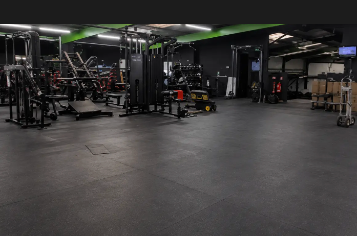 Gym installation, before